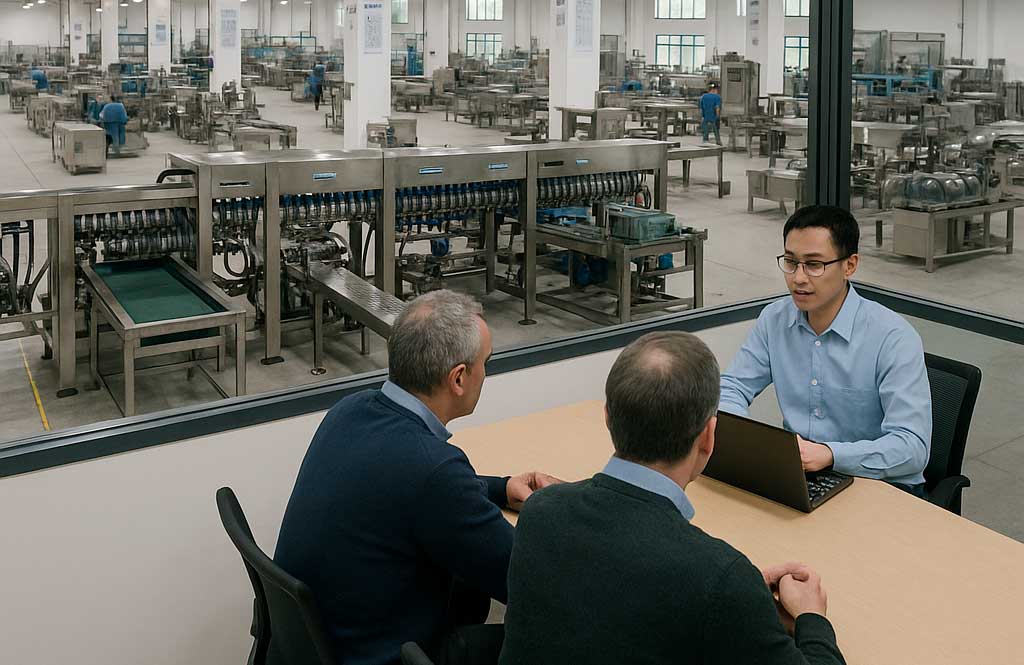 Ingenieros ZENYER planificando e instalando líneas de huevo en Latinoamérica