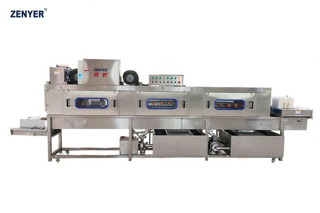 Máquina de lavado de bandejas ZYX-DT-80 (201T) — foto